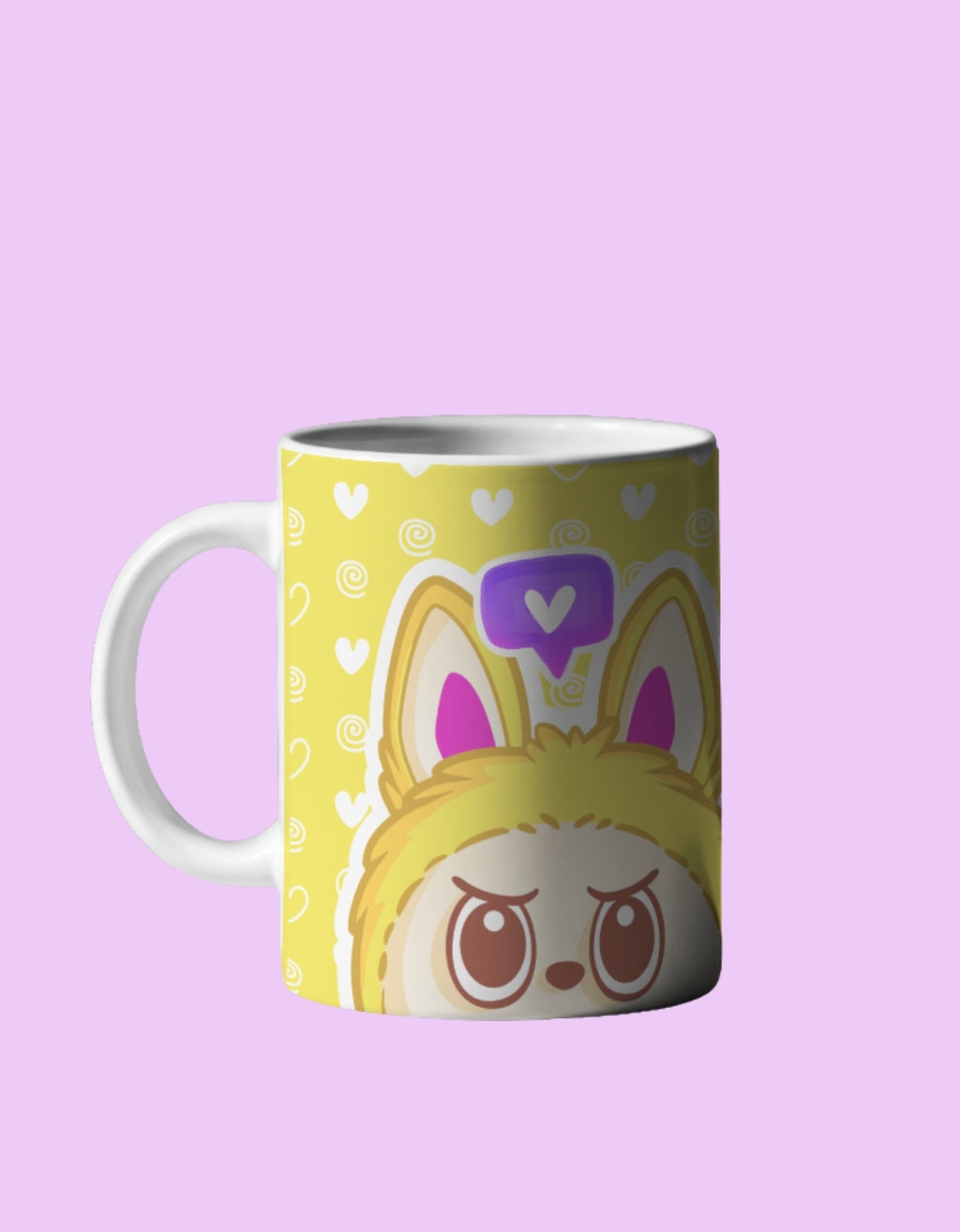 Taza Labubu Amarilla 11oz