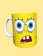 Taza Bob Divertida | Taza de Cerámica Diseño Original | Ideal para Café, Regalo o Decoración