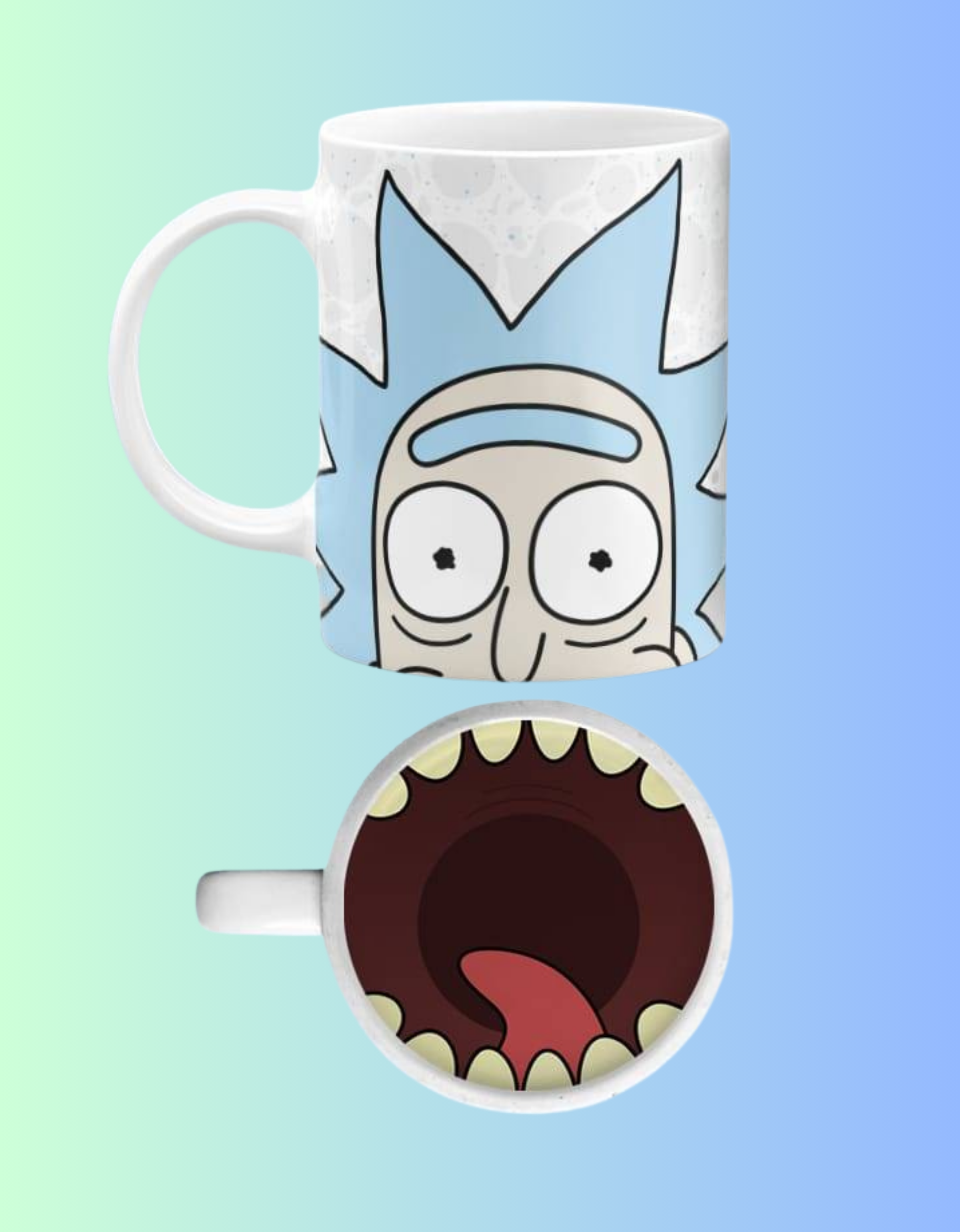 Taza Rick y Morty Cerámica 11oz