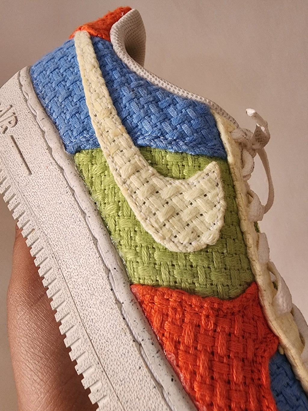 Tenis urban texture color block