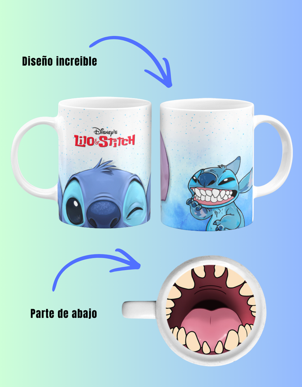 Taza Lilo & Stitch 11oz
