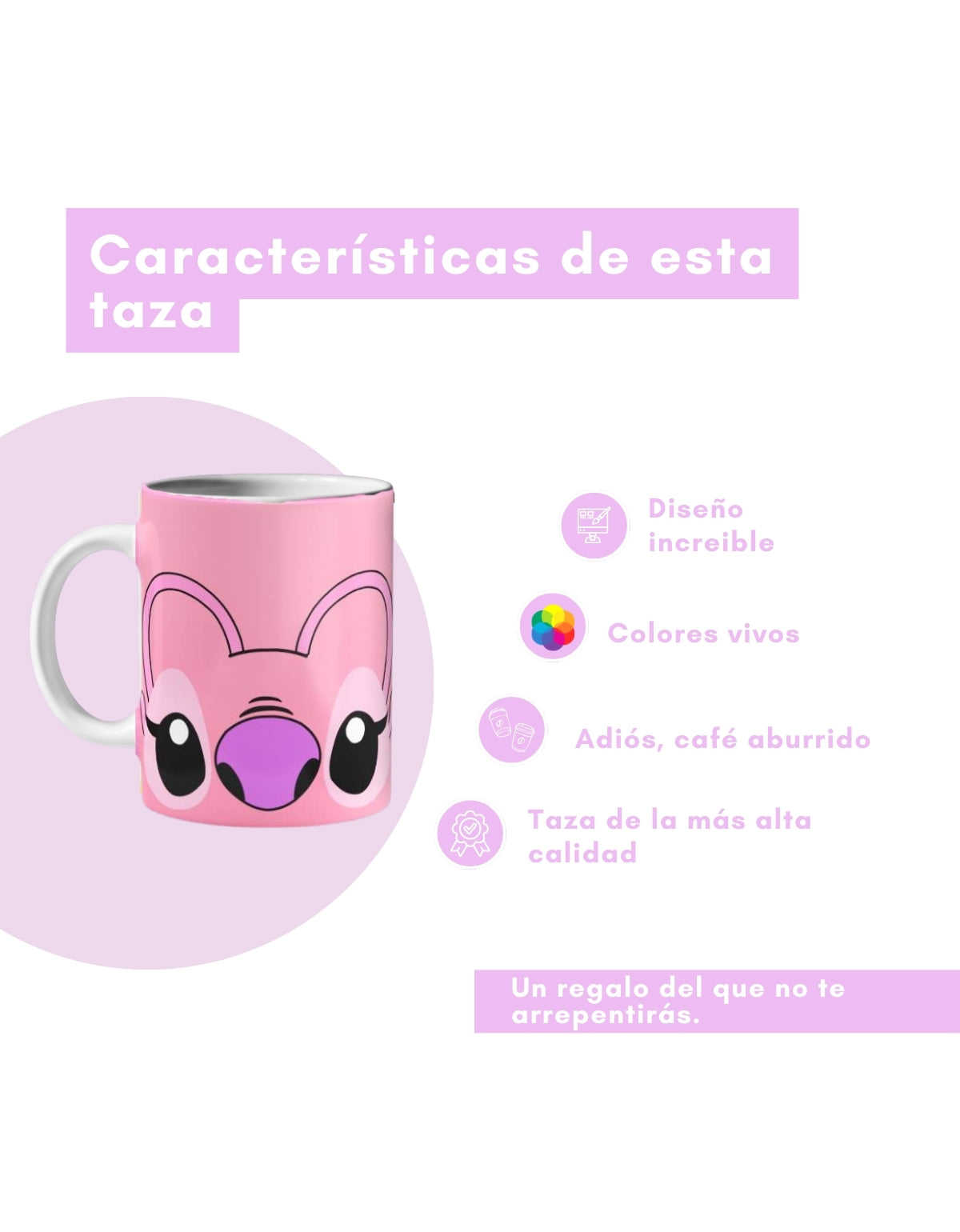 Taza Stitch Cute 11oz