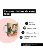 Taza Cerámica "Un Aplauso Pa' Mami y Papi" | Rana Coronada | Diseño Urbano Latino