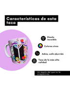 Taza Cerámica BT21 | Personajes Kawaii con Logo | Regalo para ARMY