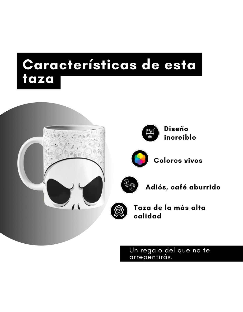 Taza Jack Skellington 11oz