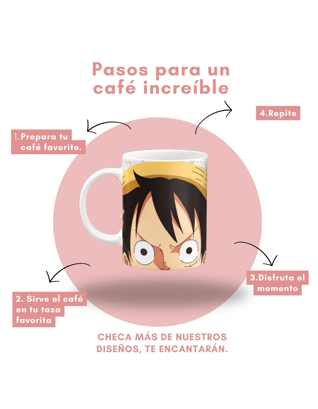 Taza One Piece 11oz