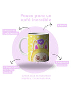 Taza Labubu Amarilla 11oz