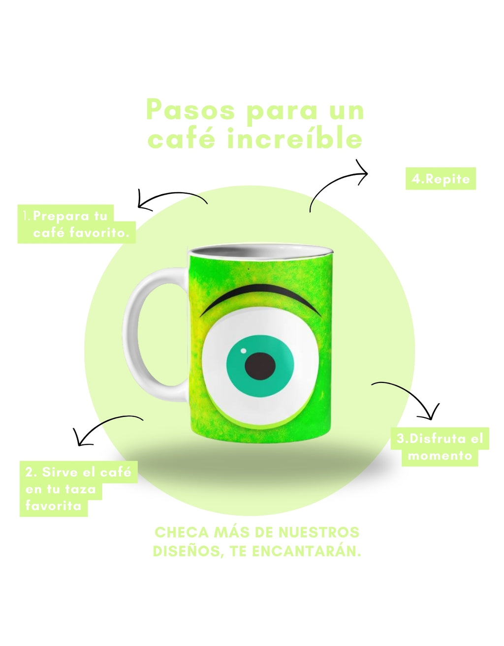 Taza Mike Wazowski 11oz