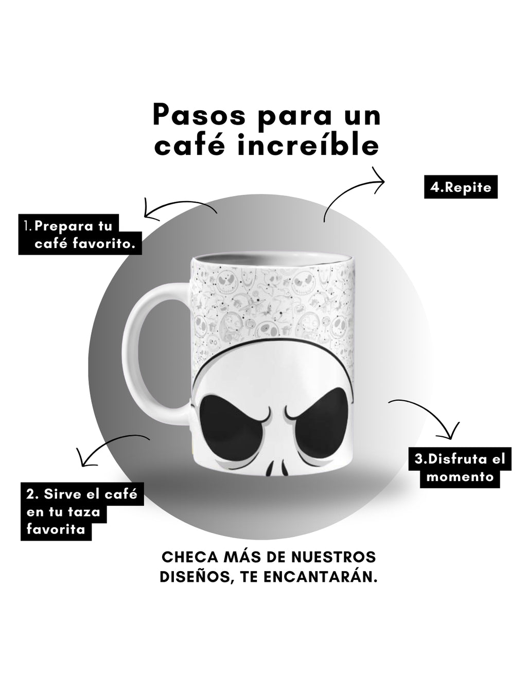 Taza Jack Skellington 11oz