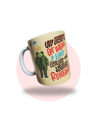 Taza Cerámica "Un Aplauso Pa' Mami y Papi" | Rana Coronada | Diseño Urbano Latino