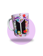 Taza Cerámica BT21 | Personajes Kawaii con Logo | Regalo para ARMY