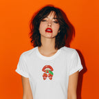 Cherry Skull Lips Tee – Edición Limitada