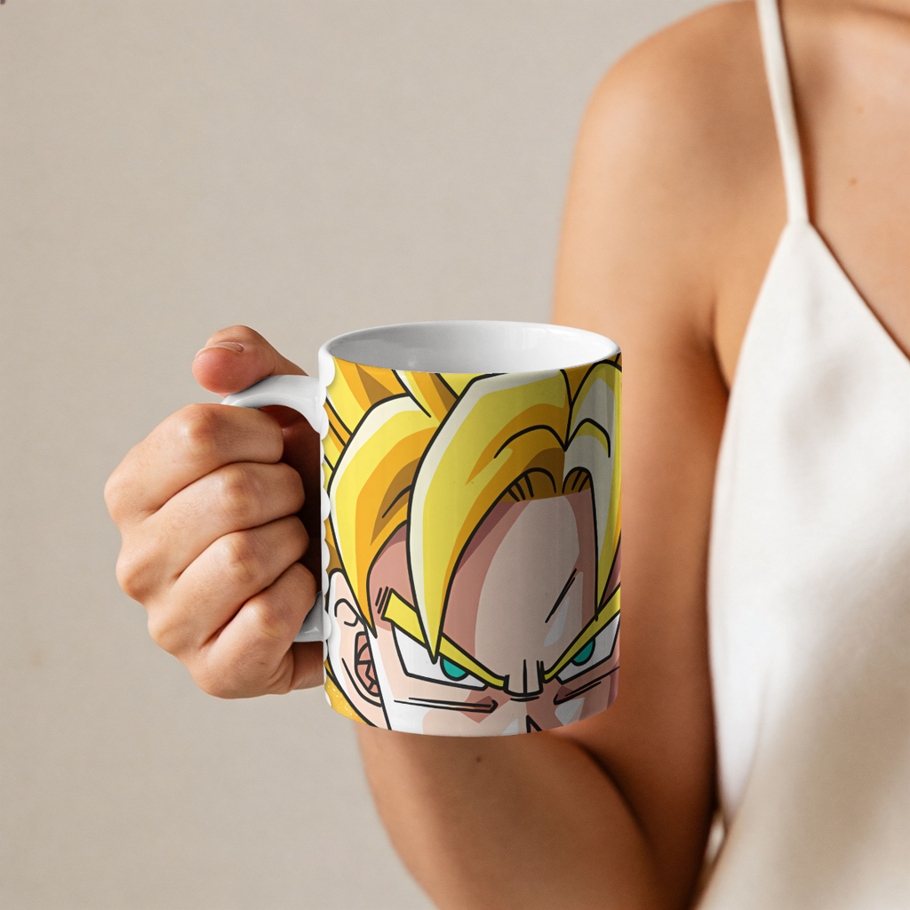 Taza Goku Super Saiyajin 11oz