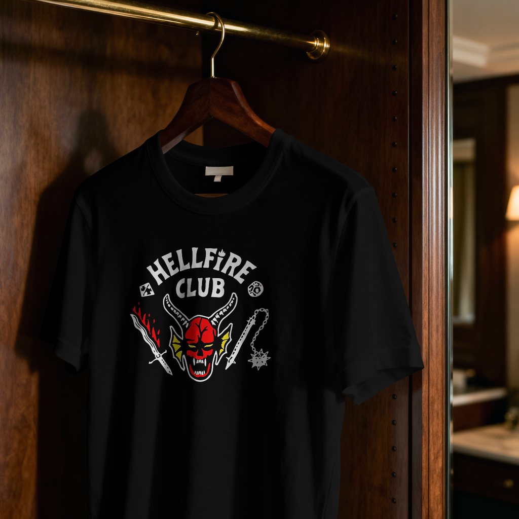 Hellfire Club Graphic Tee – Edición Dark Street