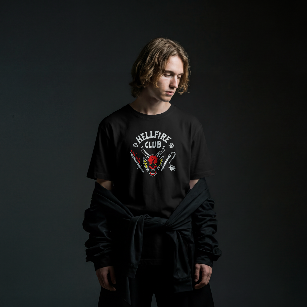 Hellfire Club Graphic Tee – Edición Dark Street