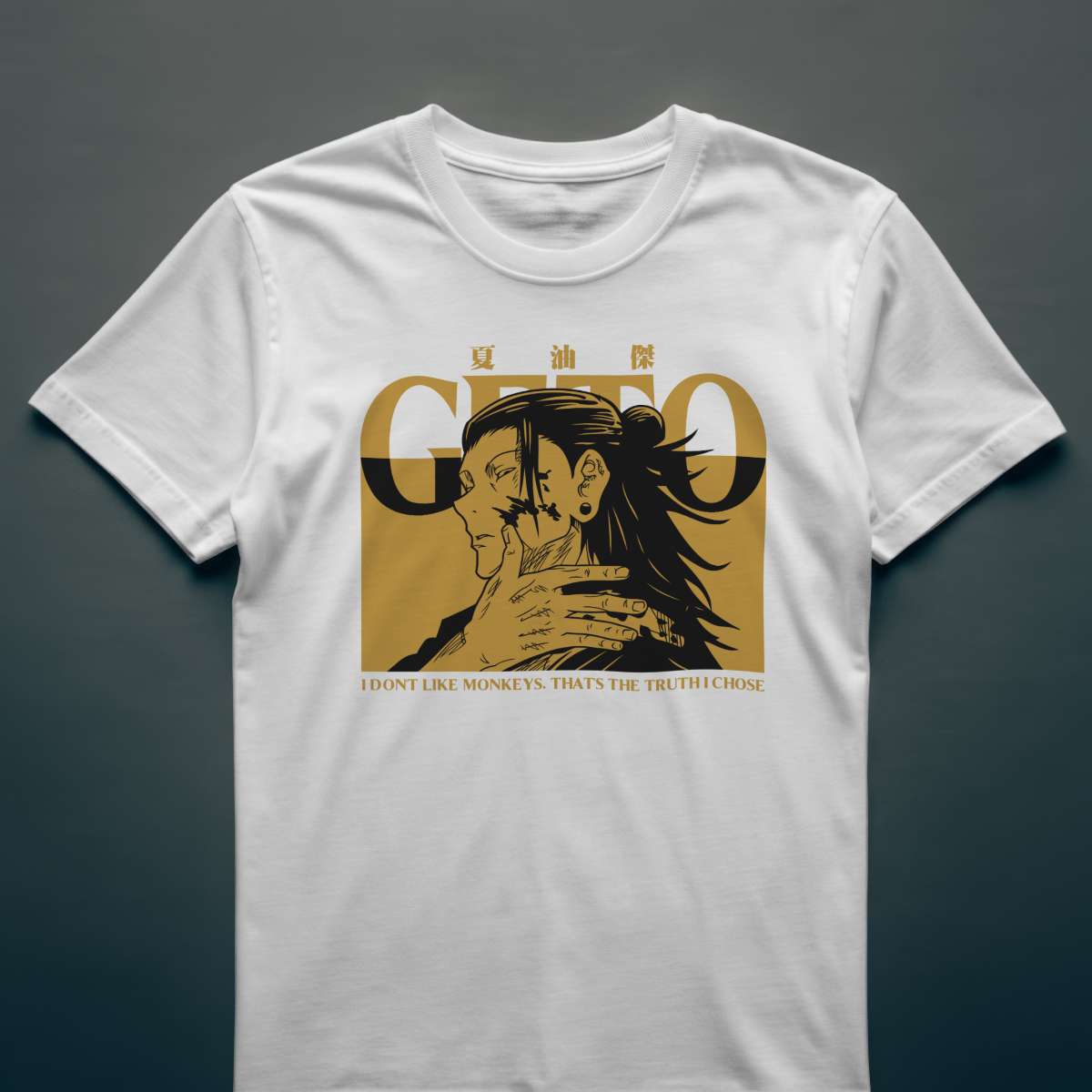 Playera Anime Dark Gold Art