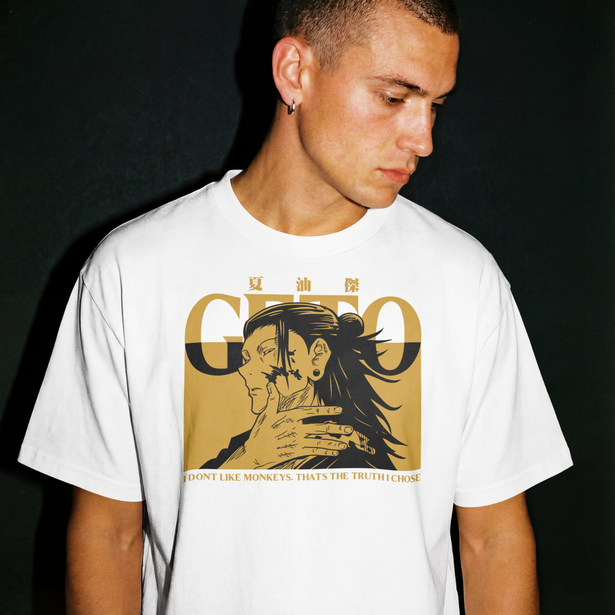 Playera Anime Dark Gold Art
