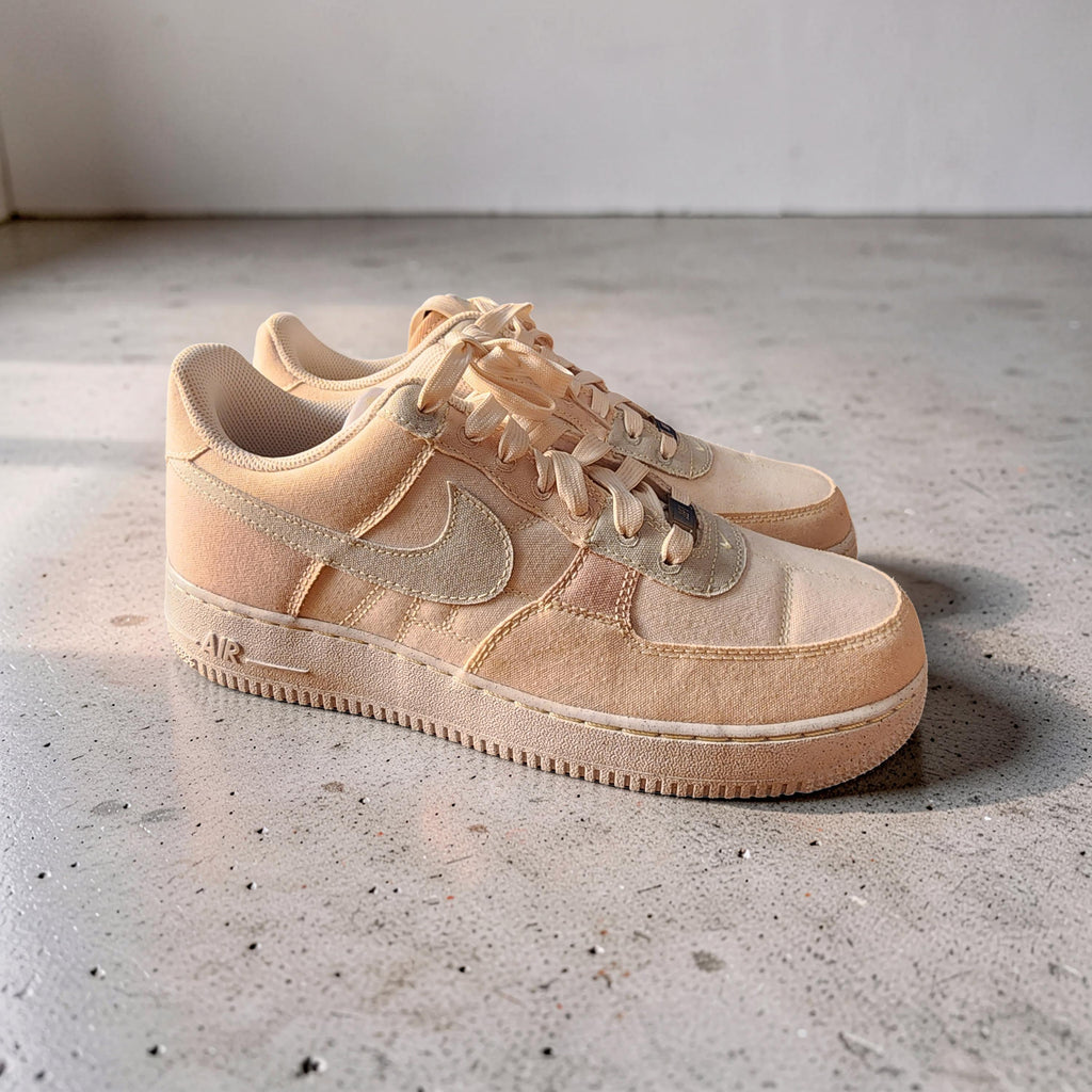 Sneaker low top beige